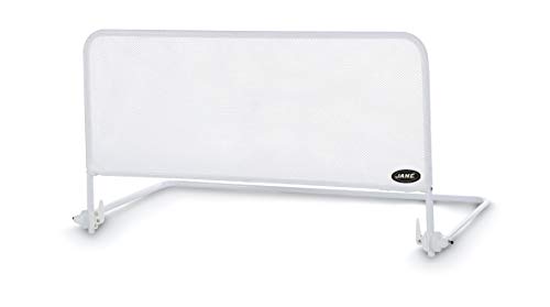 Jané 050208C01 - Barrera de Cama Abatible en Color Blanco, Largo 90 Cm