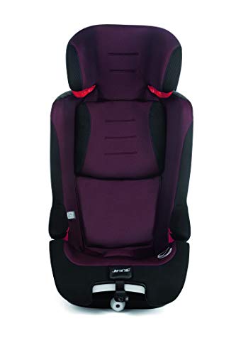 Jané 4578 T34 Grand - Silla de Coche Grupo 1 2 3, de 9 a 36 kg, con Isofix y Top Tether, Incluye Reductor, color Jet Black