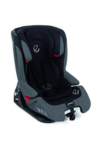 Jané 4578 T34 Grand - Silla de Coche Grupo 1 2 3, de 9 a 36 kg, con Isofix y Top Tether, Incluye Reductor, color Jet Black