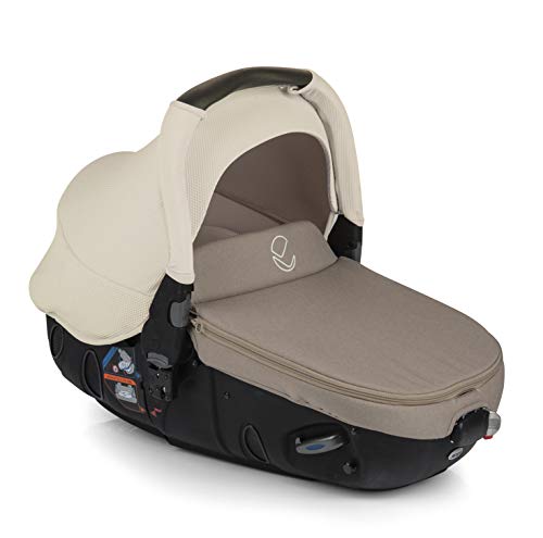 Jané Kendo - Cochecito de bebe 2 piezas, silla de paseo y portabebé convertible matrix light 2, freno de pie, chasis de aluminio de 6,8 kg, plegado compacto, incluye bolso, unisex, color bronze