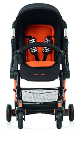 Jané Minnum Micro - Silla de Paseo con Capazo Plegable, Incluye Kit de Ruedas Sport de Gran Diametro, con Bolso y Plástico de Lluvia, Color Clouds