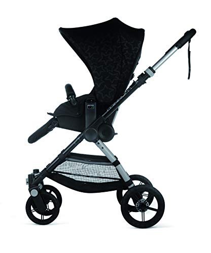 Jané Minnum Micro - Silla de Paseo con Capazo Plegable, Incluye Kit de Ruedas Sport de Gran Diametro, con Bolso y Plástico de Lluvia, Color Geo