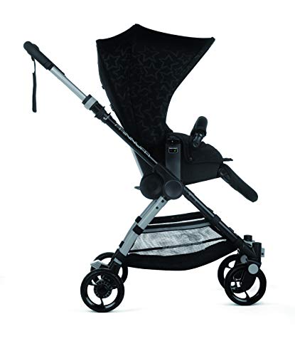 Jané Minnum Micro - Silla de Paseo con Capazo Plegable, Incluye Kit de Ruedas Sport de Gran Diametro, con Bolso y Plástico de Lluvia, Color Geo