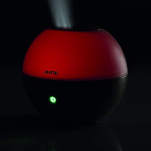 Jané Moon - Humidificador Ultrasónico con Luz, Apto para Esencias, 2 Velocidades, Táctil, Salida de Vapor Orientable