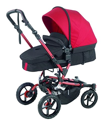 Jané - Silla de paseo crosswalk convert 5423 negro/rojo