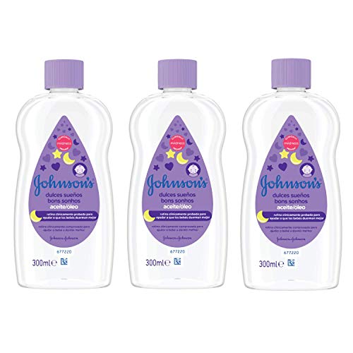 Johnson's Baby Aceite, Pack de 3