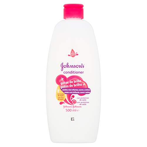 Johnson's Baby - Acondicionador Gotas de Brillo, 500 ml