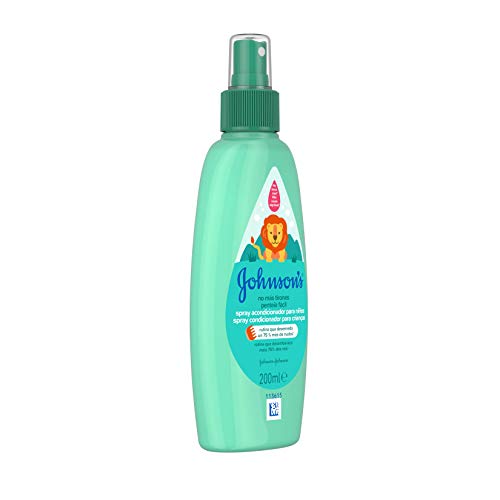 Johnson's Baby - Acondicionador spray No Más Tirones para niños, 3 x 200 ml