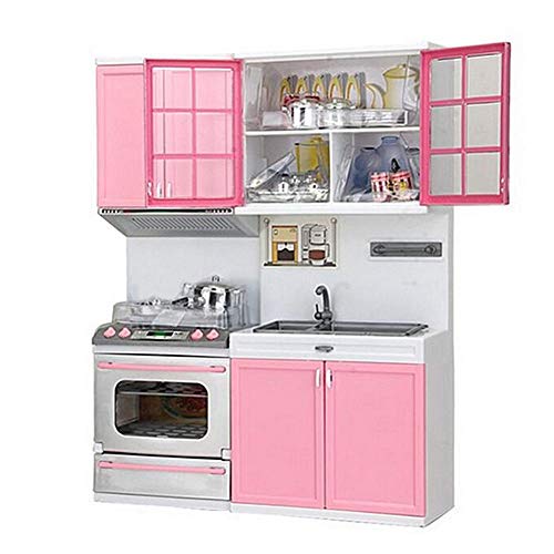 Juego de Cocina Infantil con Juguete Divertido para cocinar, Mini Cocina Juego de rol, Juguete Cocina Utensilios de Cocina en Miniatura Mejor Regalo de cumpleaños de con para niños