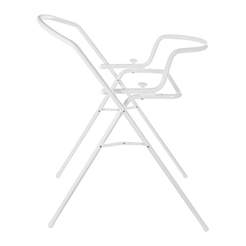 keeeper Soporte Universal para Bañeras, 84 cm / 100 cm, Plegable, Altura: 98 cm, Dawid, Blanco