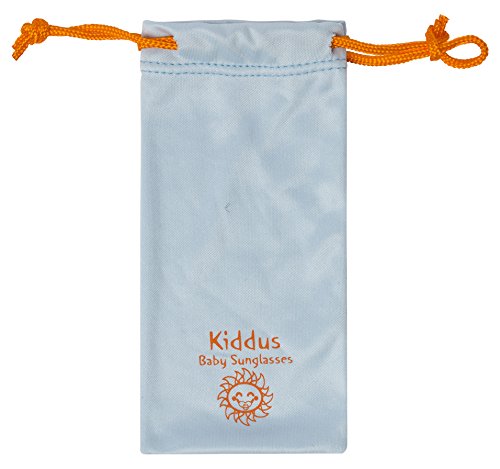 Kiddus Gafas de sol PREMIUM POLARIZADAS para bebé, niño y niña. 0 meses a 2 años. UV400 100% protección rayos UVA y UVB. Suave puente de SILICONA para la nariz. Banda ajustable de NEOPRENO