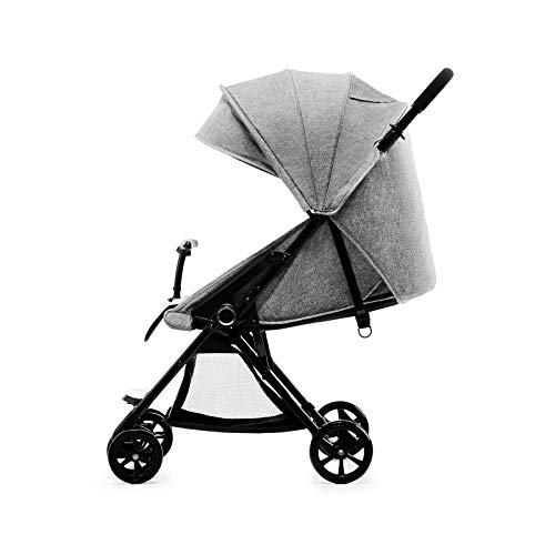 Kinderkraft Silla de Paseo Ligera LITE UP, Manejable, Plegable, 0-15 kg, Gris