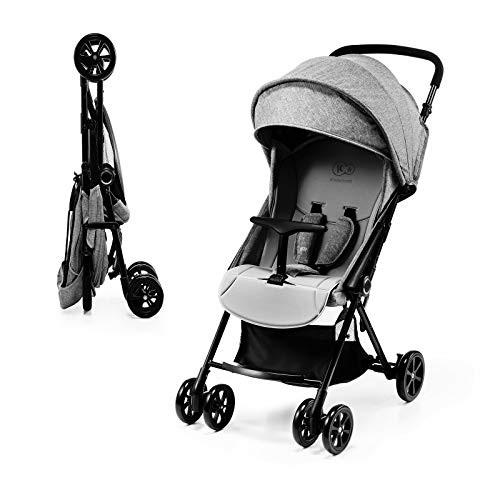 Kinderkraft Silla de Paseo Ligera LITE UP, Manejable, Plegable, 0-15 kg, Gris