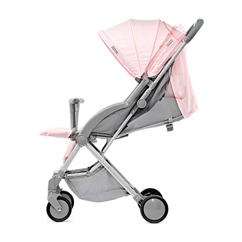 Kinderkraft Silla de Paseo PILOT, Plegable, Transportable, Hasta 15 kg, Rosa