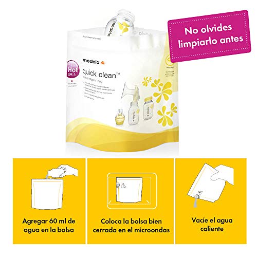 Kit inicial recién nacido Medela con complementos para la lactancia materna