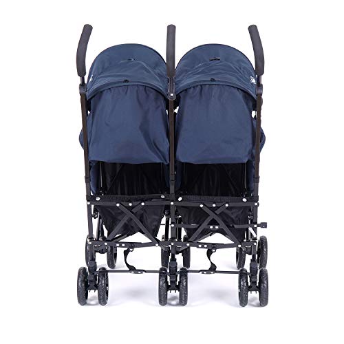 Knorr-baby 832200 Carrito Side by side, Navy Blue