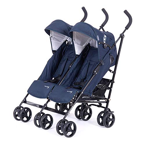 Knorr-baby 832200 Carrito Side by side, Navy Blue