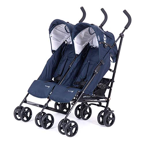 Knorr-baby 832200 Carrito Side by side, Navy Blue