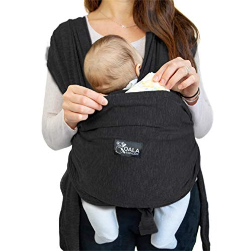 Koala Babycare® - Fular Portabebés fácil de usar (fácil de colocar), unisex ajustable, la mochila portabebes multiusos apropiada hasta 10 kg. Fular portabebés elastico - Diseño Registrado KBC®