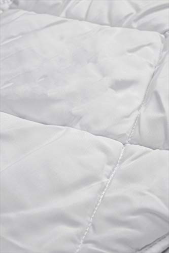 La ropa de cama de Aby completa el juego 135 X 200 CM para elegir la ropa de cama infantil de algodón de 2 piezas (Edredón y almohada (sin funda) JUEGO DE 2 PIEZAS) (Blanco, 90 x 120 cm)