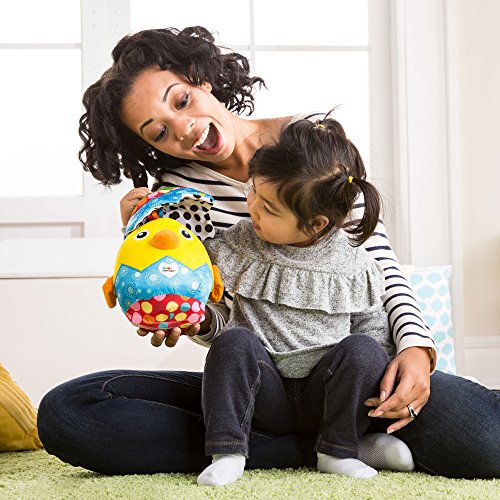 Lamaze Hatching Henry - Peluche suave para bebé, juguete de peluche para juegos sensoriales, ideal como regalo de baby shower para nuevos padres, apto para bebés niños y niñas a partir de 6 meses