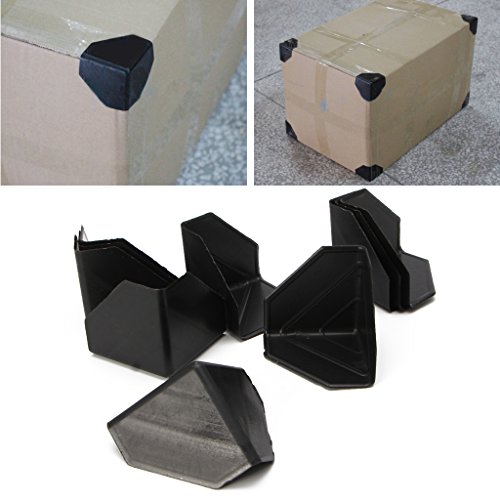 LANDUM Protectores de Esquinas de plástico 10PCS para Cajas de envío para Proteger Muebles valiosos