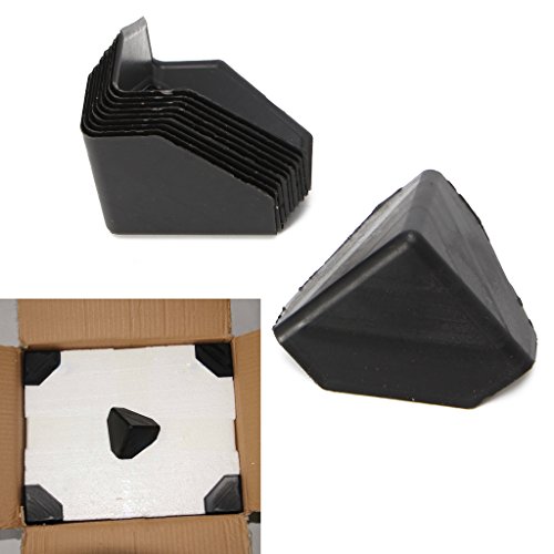 LANDUM Protectores de Esquinas de plástico 10PCS para Cajas de envío para Proteger Muebles valiosos