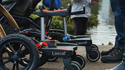 Lascal Buggy Board Maxi + Black/Red - Plataforma para carrito