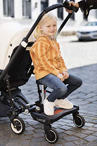 Lascal Buggy Board Maxi + Black/Red - Plataforma para carrito