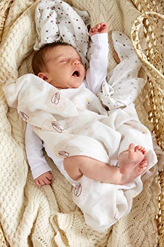 Lässig Heavenly Soft Swaddle L, Little Water Swan, of