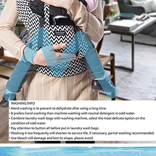 Lehoo Castle Mochilas Portabebé Manos libres, Portabebes Ergonómico Multiposición Ajustable, Marsupio para Bebe