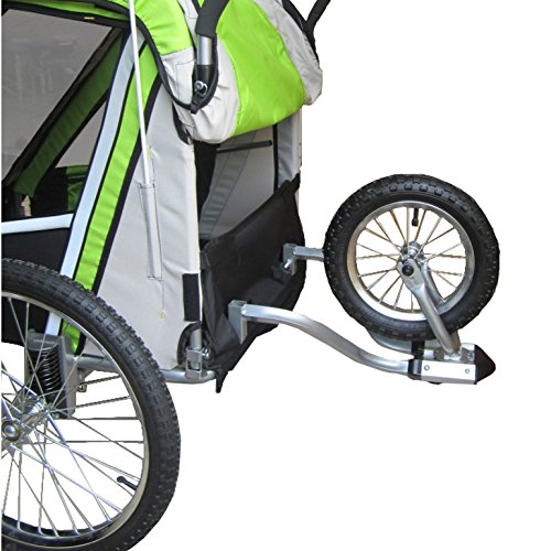 Leon paplioshop plegable bicicleta colgante Buggy con rueda delantera, para 1 o 2 niños, una puerta, New Jeans