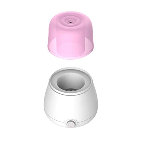 LGZY Esterilizador Menstrual De Copa Esterilizador De Vapor Esterilizador Botella para Todo Tipo De Silicona, Desinfección Portátil Copa Menstrual, Limpiador Antibacteriano Físico,Rosado