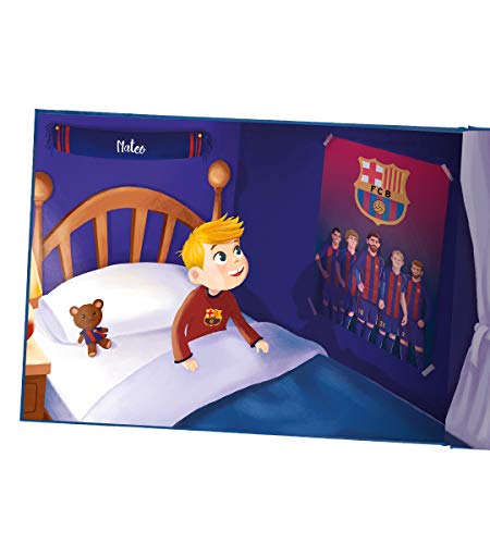 Libro infantil personalizado la magia de FC Barcelona de My Magic Story