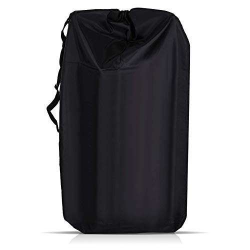 LIHAO Universal Bolsa de Transporte Cochecito Bebé Bolsa Impermeable de Viaje para Avión (600D Tela Oxford, Negro)