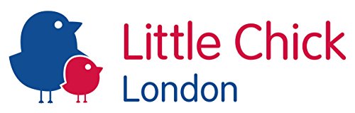 Little Chick London - Estrella de felpa para bebé con efecto calmante para la hora de irse a dormir, proyecta imágenes de estrellas (color gris claro, luces que parpadean)