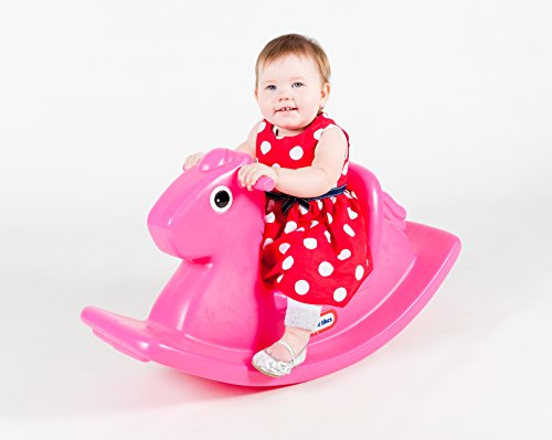 little tikes- Rocking Horse PeluchesBalancines de pelucheLITTLE TIKESBalancin Caballito Magenta, Color Rosa (403C00060)