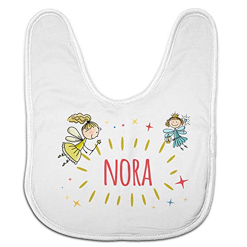 LolaPix Baberos Niña Personalizados con Nombre o Texto. Regalos Recién Nacido. Varios Diseños a Elegir. Hadas