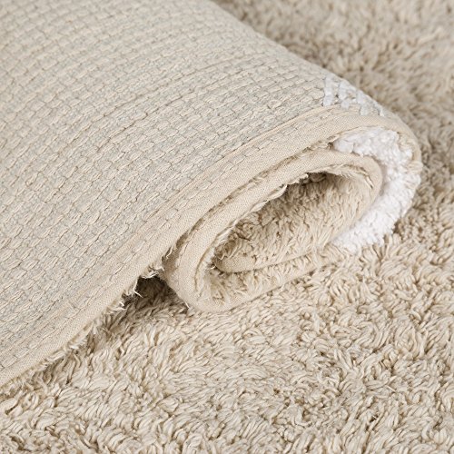 Lorena Canals Alfombra Infantil Lavable Modelo Topos Color Beige