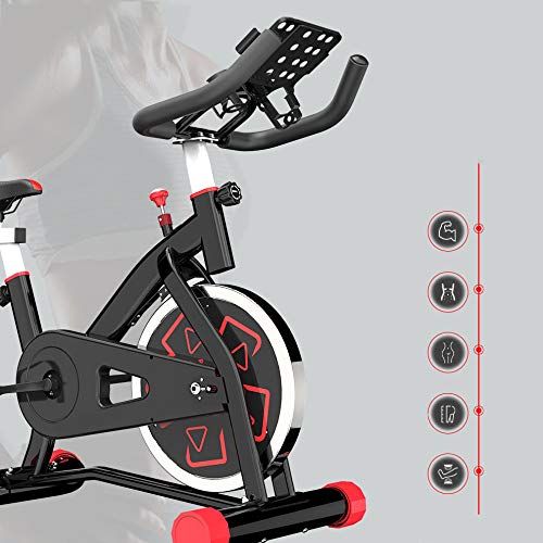 LYZL Bicicleta De Ejercicio, Fitness Interior Ciclismo Bicicleta Estacionaria, Resistencia Ajustable, Aparato De Gimnasia para El Hogar Y La Oficina,2