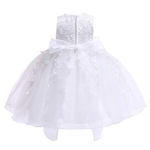 LZH Bebé Infantil Niñas Vestido de Bautizo de Cumpleaños Bautismo Vestido de Banquete de Boda