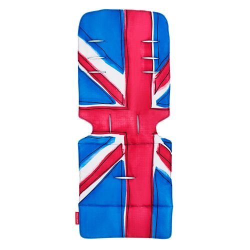 Maclaren AM1Y031872 Union Jack Princess Blue Forro de asiento Accesorio para silla de paseo