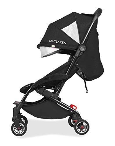 Maclaren atom style set Sistema de viaje Silla de paseo, ultra compacto, para recién nacidos hasta los 25kg, Asiento multiposición, suspensión en las 4 ruedas