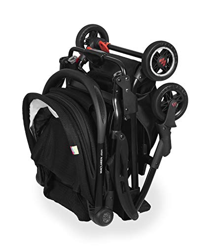 Maclaren atom style set Sistema de viaje Silla de paseo, ultra compacto, para recién nacidos hasta los 25kg, Asiento multiposición, suspensión en las 4 ruedas