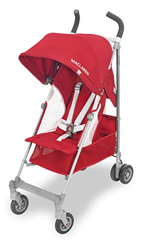 Maclaren Globetrotter Silla de paseo - Ligera, compacta y fácil de maniobrar. Capota extensible e impermeable con FPU 50+ y asiento reclinable. Incluye burbuja para la lluvia. ¡Perfecta para viajar