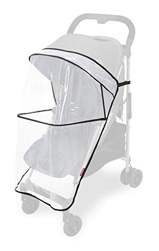 Maclaren Quest arc Silla de paseo - ligero, manillar unido, para recién nacidos hasta los 25kg, Asiento multiposición, suspensión en las 4 ruedas, Negro/Blanco Raya