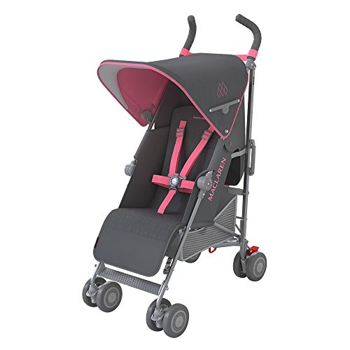 Maclaren Quest - Silla de paseo, Multicolor (Charcoal/Primrose)