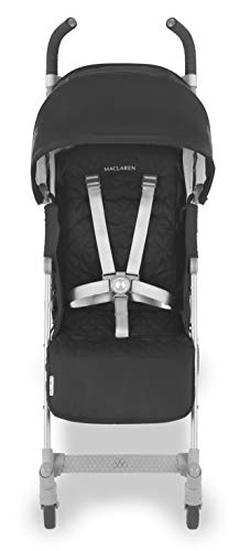 Maclaren Quest - Silla de paseo para recién nacidos hasta los 25kg, asiento multiposición, suspensión en las 4 ruedas, capota extensible con UPF 50+