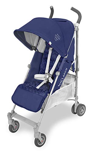 Maclaren Quest - Silla de paseo para recién nacidos hasta los 25kg, asiento multiposición, suspensión en las 4 ruedas, capota extensible con UPF 50+