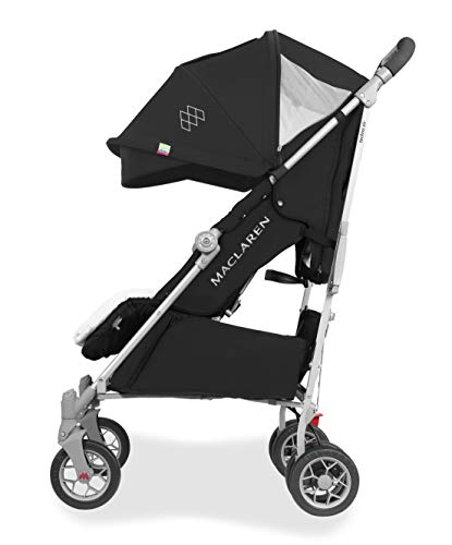 Maclaren Techno XLR WD1G150092 Silla de Paseo, Recién Nacidos hasta los 25 kg, Negro/Plata